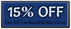 15% off on all locksmith services